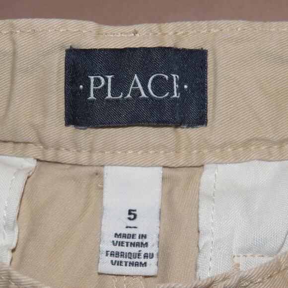 The Children’s Place Tan Khaki Boys Chino Shorts - Picture 5 of 6